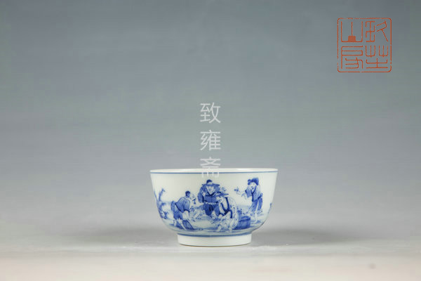赏石图杯